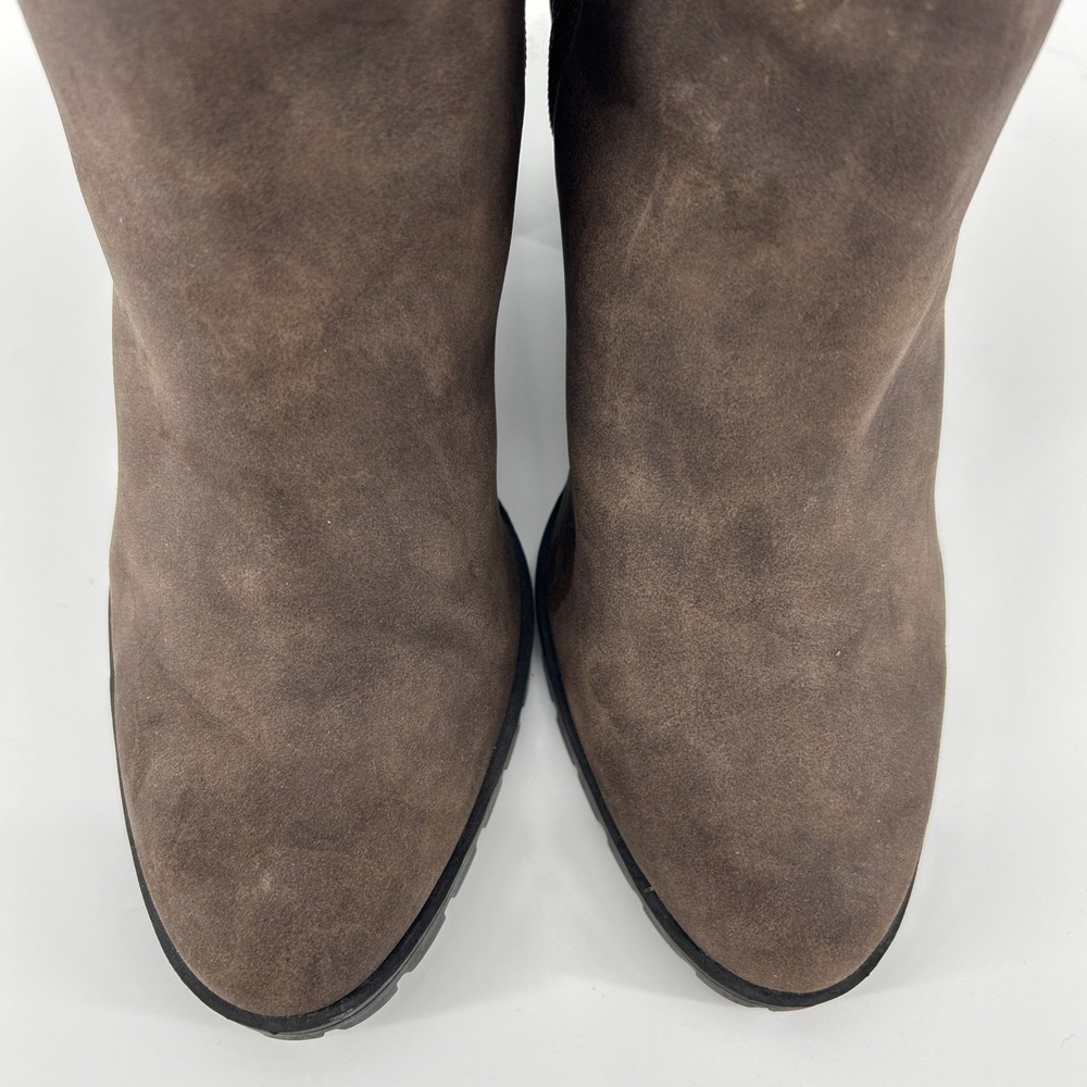 Kelly & Katie Yona Chelsea Boots Shoes Women's 7.5M Java Brown 3 Inch Heels - Picture 6 of 11